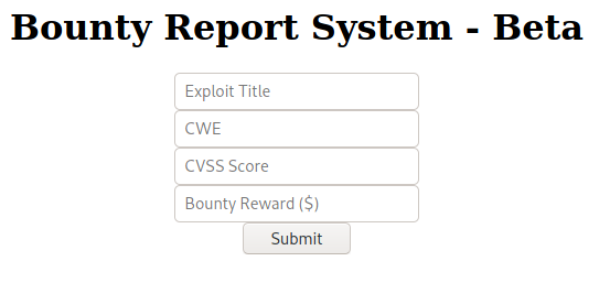 Reporting system
