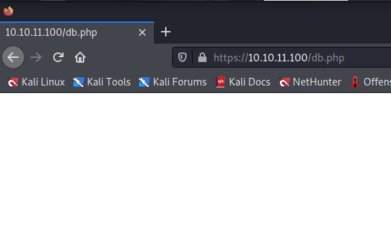 The db page