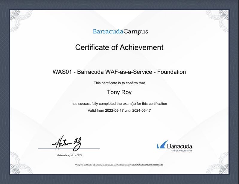 Certificate Image